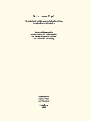 cover image of Der zerrissene Engel